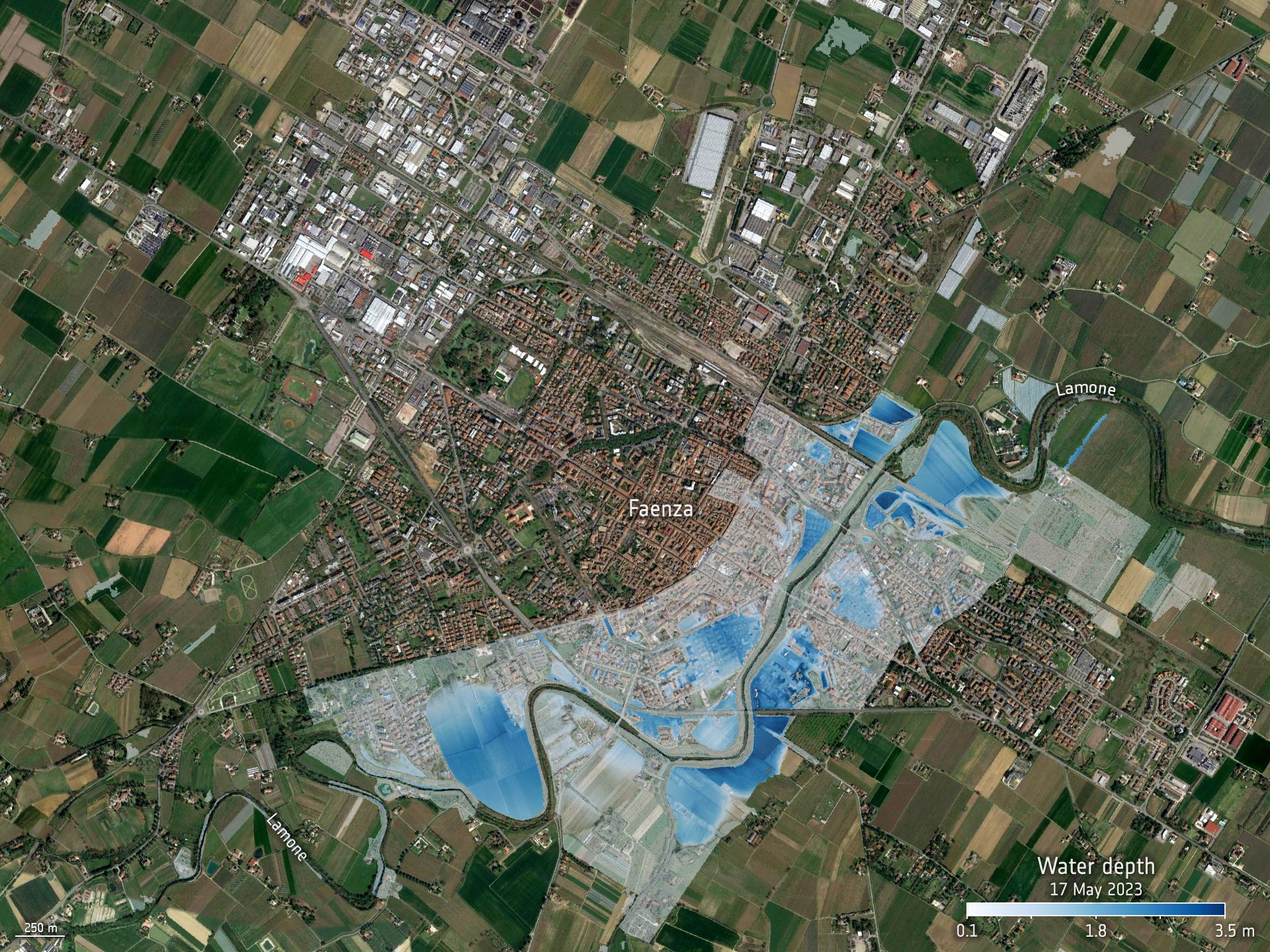 InCubed co-funded SaferPlaces platform maps aftermath of Emilia-Romagna floods