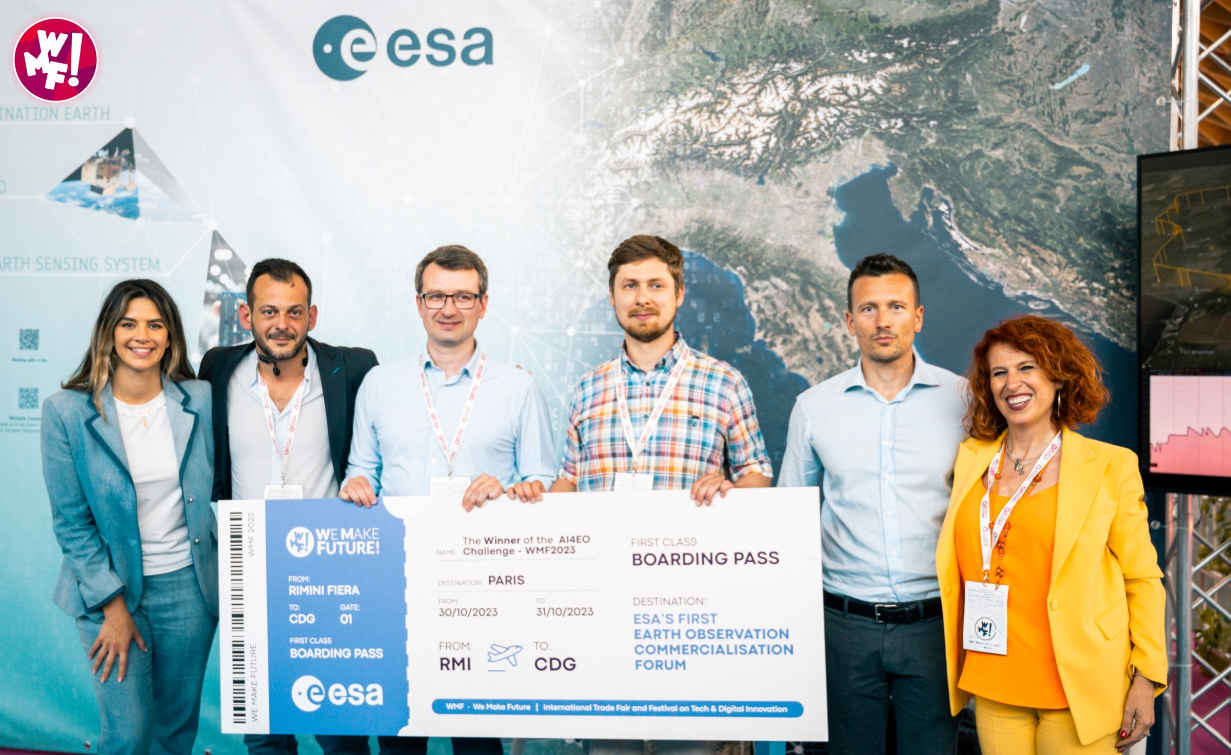 Φ-lab-WMF AI4EO competition inspires European New-Space start-ups to rise to the challenge